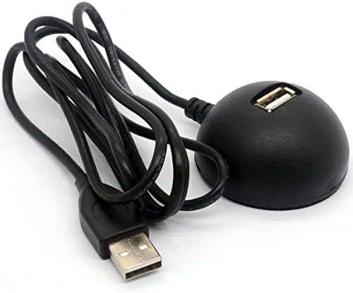 BSHTU USB Dock Station USB 2.0 Cable Extension Cradle Desktop Addition for Docking Fan LEDs Mouse Keyboard