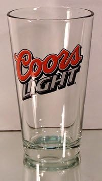 Coors Brewing Company Coors Light Glassware - Set of 4 Pint Glasses