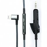 NEW NEOMUSICIA Cable for Bose QuietComfort 15 / QC15 / QC2 headphones, Lightning jack Adapter cord with Mic & Remote volume for iphone 7, iphone 7plus, iPhone X, iPhone 8, iPhone 8 Plus
