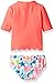 Carter's Baby Girls' Short Sleeve Scalloped Hem Rash Guard Set, Pink, 12 Months