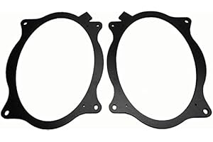 MJM CAR SPEAKER ADAPTERS 6x9" Speaker Adapter Spacer Rings Fits 2012-2016 Camry & 2014-2016 Corolla- SAK054_69-1 Pair