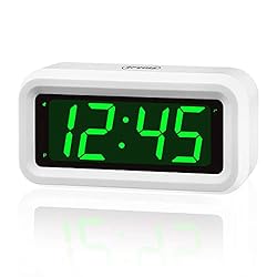 KWANWA LED Clock, Alarm Clock for Kids, 1.2inch