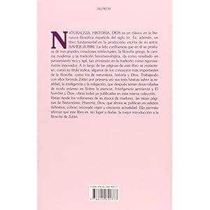 Naturaleza, Historia, Dios/ Nature, History, God (Spanish Edition)