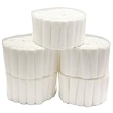 250 White Dental Cotton Roll High Absorbent Cotton Sterile Dentist Cotton Rolls #2 Medium Roll Pack