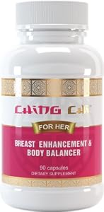 Breast Enhancement & Body Hormone Balancer Pills By Ching Chi (Bust Enlarge Firming for Women with Mexican Wild Yam, Saw Palmetto, Fenugreek, Blessed Thistle, Fennel Seed, L-tyrosine, Atlantic Kelp, Mother's Wort, Dong Quai and Damiana) - 90 Capsules