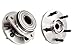 Callahan 513159X2 [2] Pair Front Premium Grade [ 5 Lug Non-ABS ] Wheel Hub Bearing Assemblies [ 513159 ]