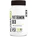 NutraBio Vitamin D (1000 IU) - 120 Vegetable Capsules