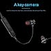 Bluetooth Headphones, Magnetic Wireless Earbuds, Bluetooth Sports Earphones Headsets Earpieces Microphone Noise (Black)thumb 2