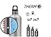 Laken Thermo Futura Vacuum Insulated Stainless Steel Water Bottle Narrow Mouth, 17 Ounce, Plain/Silver