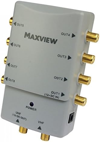 Avanzada 8 salida digital TV antena antena amplificador de señal amplificador caja [np2341] (ecoepitome® embalaje): Amazon.es: Iluminación