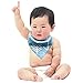 Baby Bandana Drool Bibs 100% Organic Cotton - Soft and Super Absorbent Bib for drooling Teething Boys
