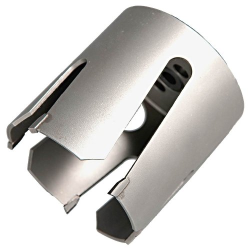 deep tungsten carbide hole saw cuts 