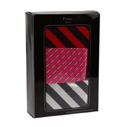 Dan Smith KT2035 Anniversary Gift Skinny Neck Ties 3 Package Set