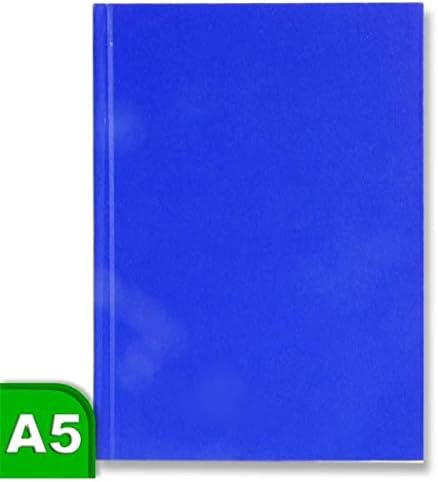 Nu Notebooks - A5 Casebound Manuscript - Office Range - Notebook - Stationery Notebooks - Writing Pad - 192 Pages,Blue - Image 4
