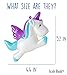 4 Piece Unicorn Slow Rising Squishy Set in 4 Different Custom Designs, Soft and Scented - Ideal Stress Relief, Birthday Gift, Children's Toy, Charmer and Props
