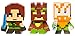 Mattel Minecraft Biome Settlers Series Mini Figure Forest 3-Pack