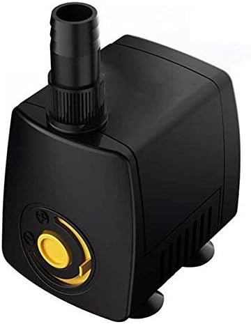 ZBXFF Submersible Water Pump For Aquarium Power Cord 130CM It Applies To Fish Tank Fountain Tank Pond,18W [Energy Class A]