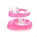 Supershopping Dengguoli 1x Plastic Pink Baby Walker for Barbie Doll Dollhouse Accessories 5cm x 7cm x 6cm (Baby Walker)