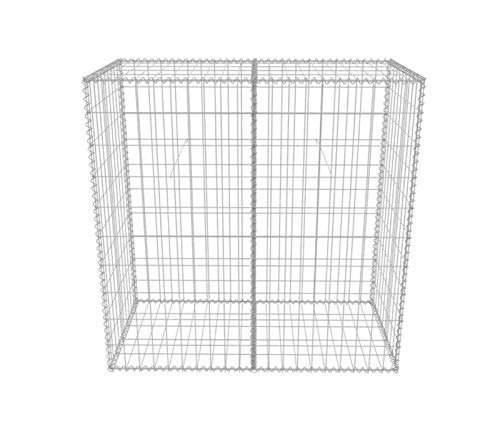 Gabione, Gabion Netzkorb Pflanzen Hochbeet aus Verzinkter Stahl für Garten, 100 x 50 x 100 cm – Bild 6