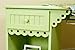 Arrow 1004 Olivia Sewing, Cutting, Quilting, and Crafting Sewing Cabinet with Storage and Lift, Pistachio Green Finish