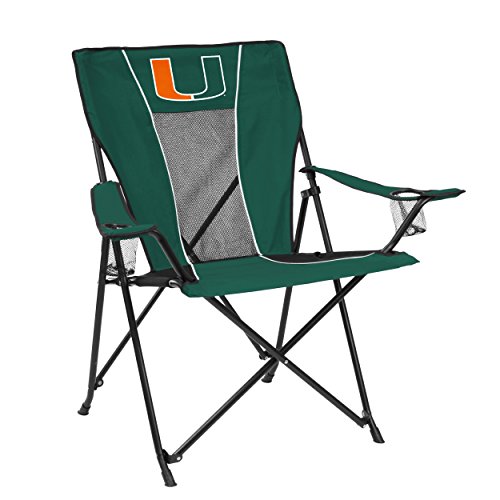 NCAA Miami GameTime Chair by Logo Brands