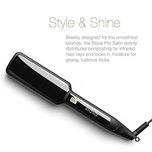 xtava infrared flat iron hair straightener reviews