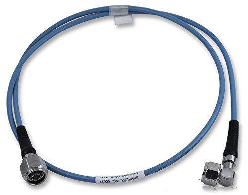 SEMFLEX 5152-DKF-0048 RF / Coaxial Cable Assembly, N Type Straight Plug, N Type Right Angle Plug, HP190S, 50 ohm, 4 ft