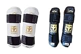 Mooto Taekwondo Forearm Protector WTF Approved TKD Guard Black & White XS to XL