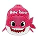 Rose Red Baby Shark Backpack Plush Cute Cartoon Animal Bag Children Kids School Gift SchoolDinosaur