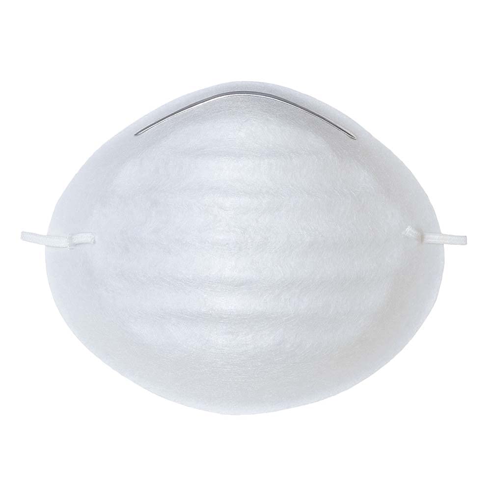 Portwest Dust Mask, Color: White, Size: Regular, P005WHR