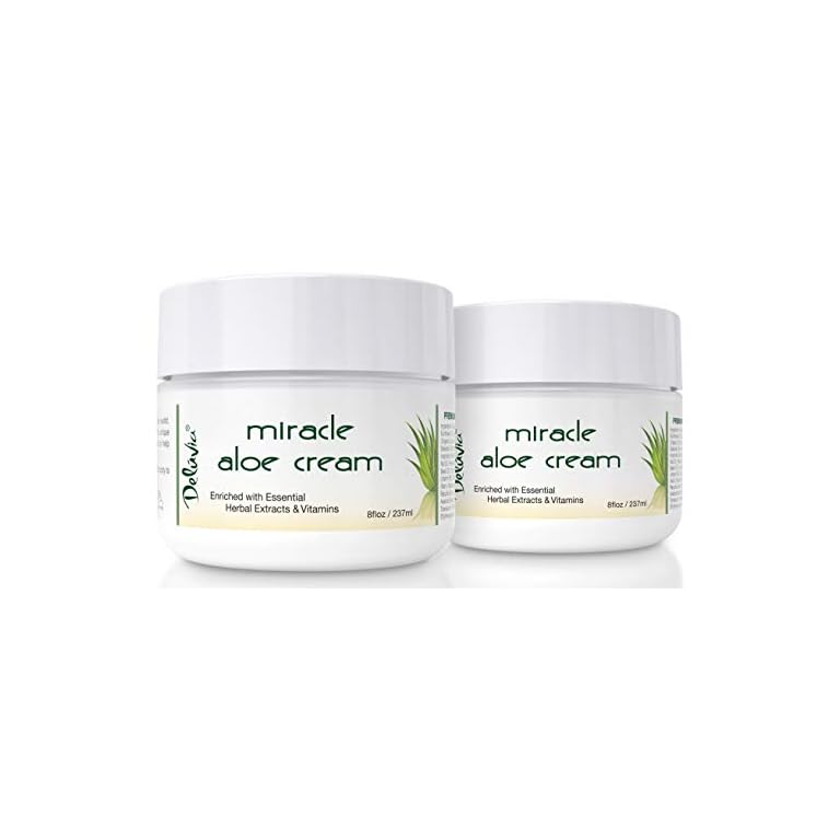 Miracle Aloe Vera Moisturizing Cream Face and Body Moisturizer Lotion
