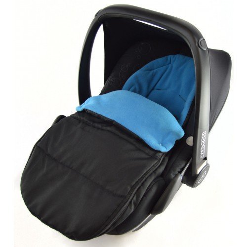 Car Seat Footmuff/Cosy Toes Compatible with Mountain Buggy New Born Car seat Ocean Blue
