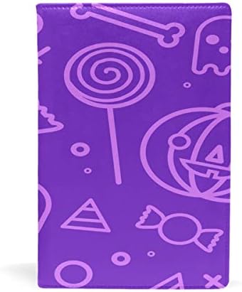 Pumpkin Happy Halloween Purple Candy A5 Book Covers Notebook Textbook Covering School Educational Supplies Office Products