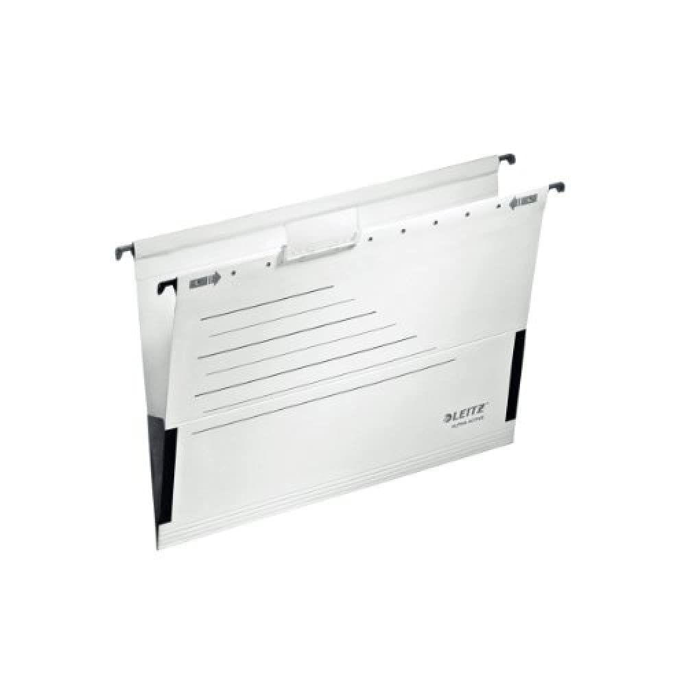 Leitz Alpha Suspension File A4 White Pack of 5