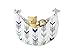 Sweet Jojo Designs 11-Piece Grey, Navy Blue and Mint Woodland Arrow Baby Boy or Girl Crib Bed Bedding Set Without Bumper
