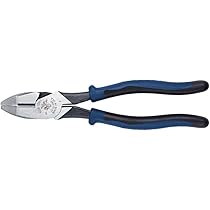 Klein Tools J228-8 Pliers, Made in USA, Diagonal Cutting