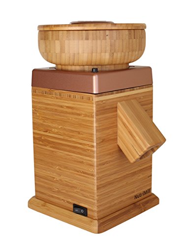 NutriMill Harvest Stone Grain Mill, 450 Watt - Rose Gold