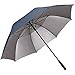 G4Free 68inch UV Protection Oversize Windproof Automatic Open Golf umbrella Double Canopy Vented Waterproof Large Sun Stick Umbrellas(Blue)