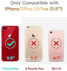 CANSHN Clear Designed for iPhone 8 Plus Case
