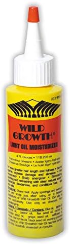 Wild Growth Light Oil Moisturizer.