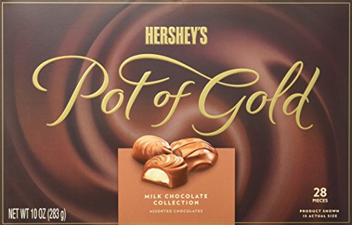 HERSHEY'S POT OF GOLD Milk Chocolate Collection, 10 Ounce