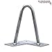 Homeland Hardware 6 Inch Hairpin Legs - Raw Steel Thick Heavy Duty