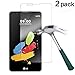 TANTEK [2-Pack Screen Protector for LG G Stylo 2 / LG G Stylus 2 (5.7 Inch,2016 Edition),Tempered Glass Film,Ultra Clear,Anti Scratch,Bubble Free,Case Friendly