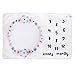 Baby Milestone Blanket in Premium Fleece - Extra Large 60 x 40 - with Bonus Milestone Frame, Newborn Photography Props for Girl or Boy - Weekly & Monthly Infant Growth Blanket