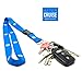 Cruise On Cruise Lanyard for Ship Cards – 2-Pack Retractable Badge & Waterproof Key Card Holder for Ship Cards – Cruise Essentials 2025-2026, Perfect for Travel & Vacation (Blue Anchor)