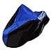 KLOUD City 190T Nylon Waterproof Dustproof Bike Bicycle Cover with 2 Windproof Buckle (Black with Blue top)