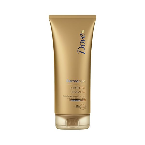 Dove DermaSpa Summer Revived Medium to Dark Gradual Self-Tan Body Lotion 200 ml