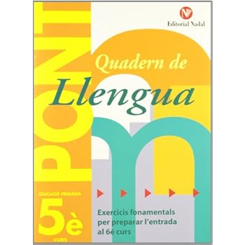 Pont. Quadern De Llengua. Canvi De Curs 5 (Pont (canvi De Curs))