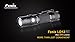 Fenix LD12 320 Lumens Rechargeable LED Flashlight with Fenix ARE-X1+ Charger, Battery and LumenTac Battery Organizer