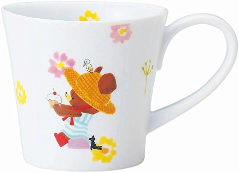 KimuTadashi pottery Bear School Mug Jackie Garden 796 131
